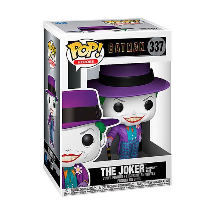 Фігурка для геймерів Funko Pop серії Batman 1989 - JOKER WITH HAT WITH CHASE (47709) зображення 3