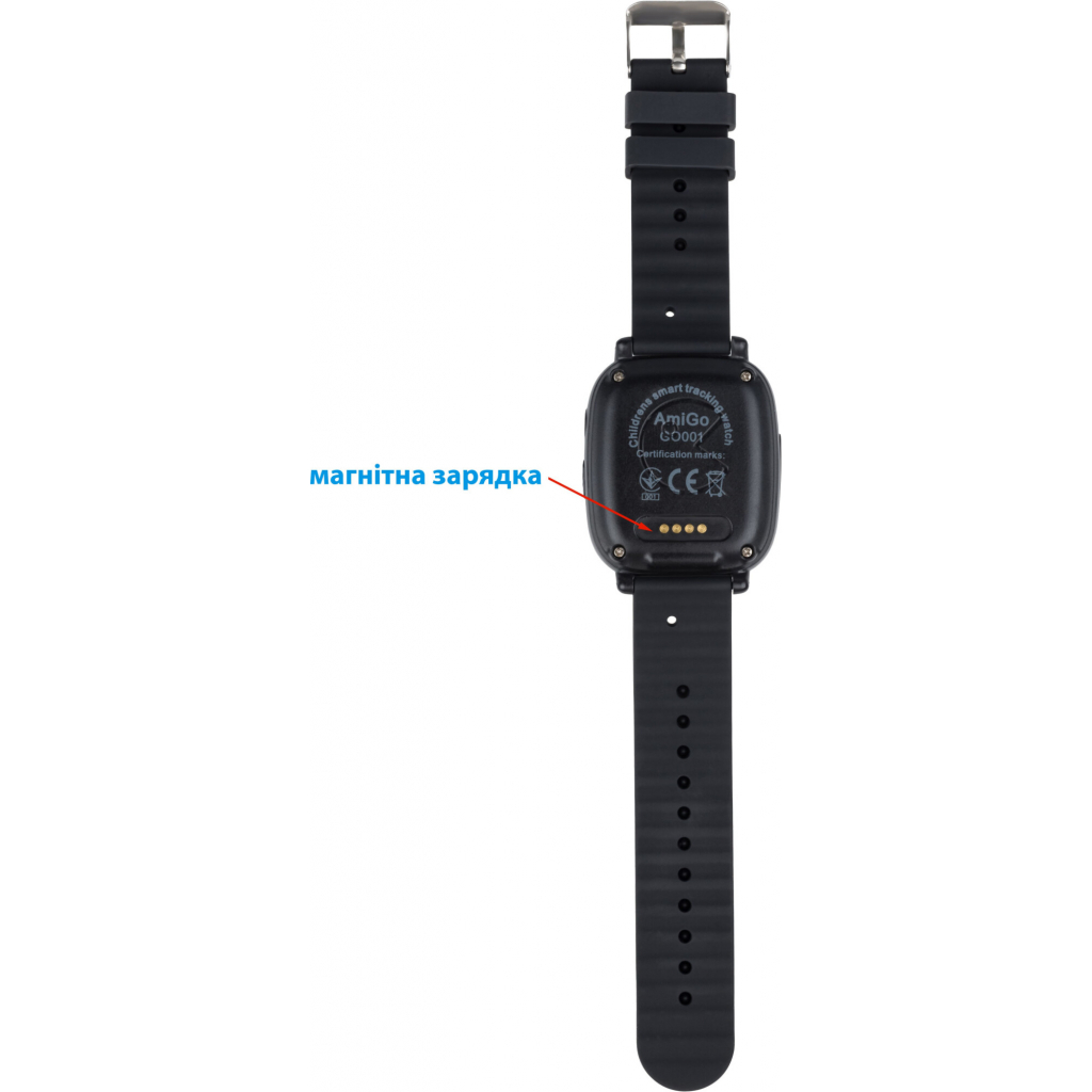 Смарт-годинник Amigo GO001 iP67 Black (856057) зображення 8