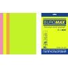 Бумага Buromax А4, 80g, NEON, 4colors, 200sh, EUROMAX (BM.27215200E-99)