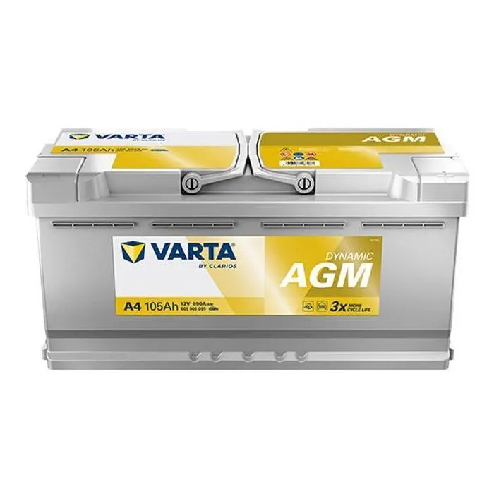 Аккумулятор автомобильный Varta Silver Dynamic 105Аh (605901095)