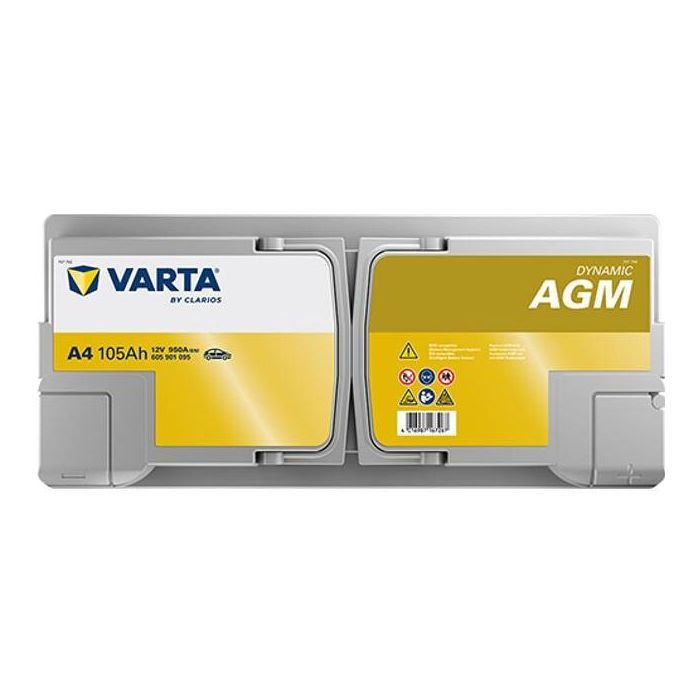 Акумулятор автомобільний Varta Silver Dynamic 105Аh (605901095) зображення 2