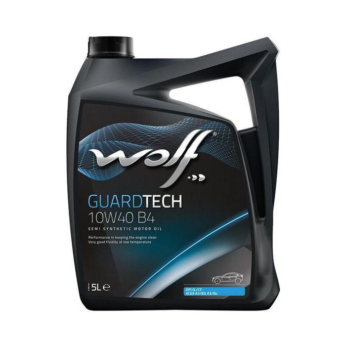 Моторное масло Wolf Guardtech 10W-40 5л (8304019)