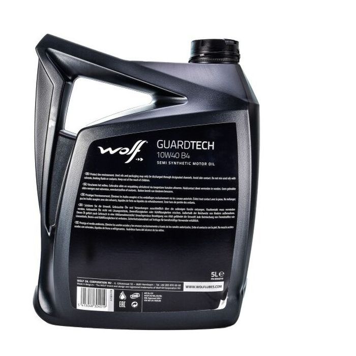 Моторное масло Wolf Guardtech 10W-40 5л (8304019) изображение 2