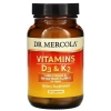 Витамин Dr. Mercola Витамины D3 и K2, 5000 МЕ, 90 капсул (MCL-01996)