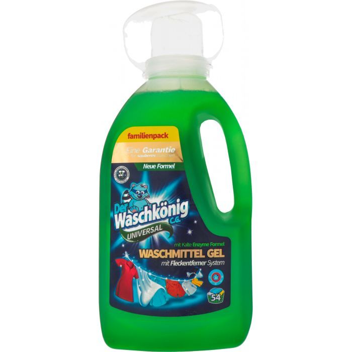 Гель для стирки Waschkonig Universal 1.625 л (4260418930405/4260418935325)