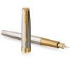 Ручка перьевая Parker SONNET 17 Silver Mistral GT  FP18 F (88 611) изображение 2