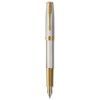Ручка перьевая Parker SONNET 17 Silver Mistral GT  FP18 F (88 611)