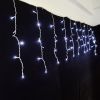 Гирлянда Novogod`ko бахрома 83 LED, холодный белый, 3*0,6 м, мерцание (973779)