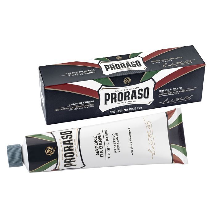Крем для бритья Proraso с экстрактом алоэ и витамином Е 150 мл (8004395001477)