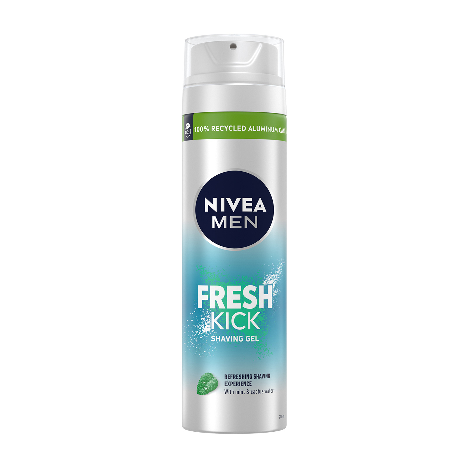 Гель для гоління Nivea Men Fresh Kick 200 мл (4005900843319/4005900841148)