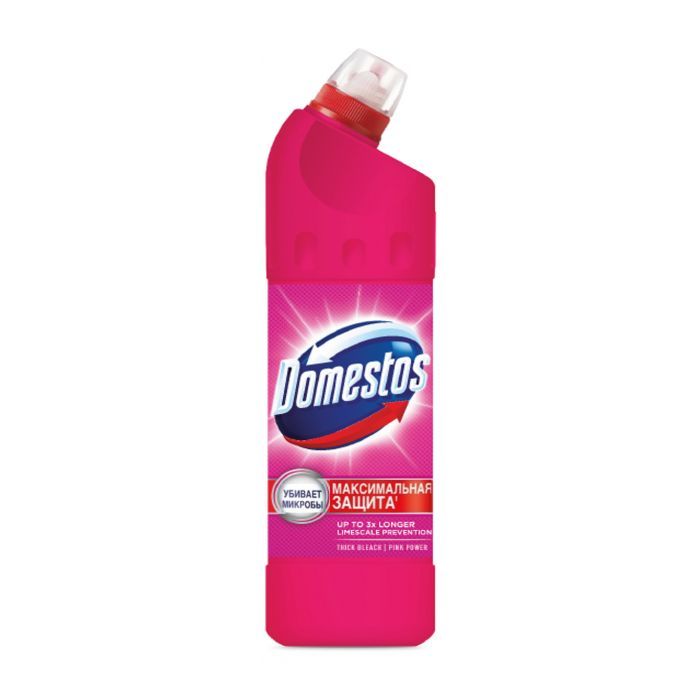 Жидкость для чистки ванн Domestos Розовый Шторм 1 л (8714100916216)