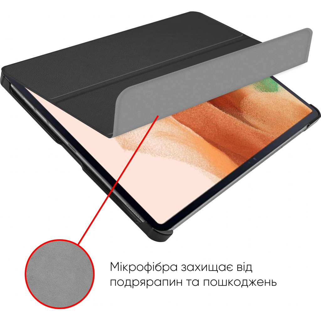 Чехол для планшета AirOn Premium Samsung Tab S7 FE (T730/T735) 12.4" 2021 + film (4822352781072) изображение 8