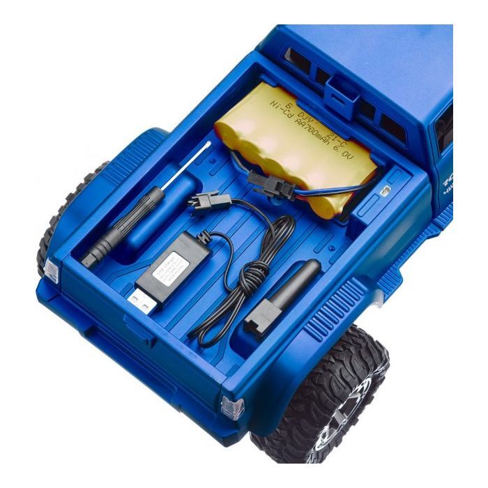 Радіокерована іграшка ZIPP Toys Машинка 4x4 повнопривідний пікап з камерою, синій (FY002AW blue) зображення 6