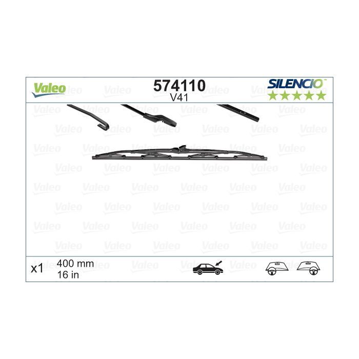 Щетка стеклоочистителя Valeo 574110