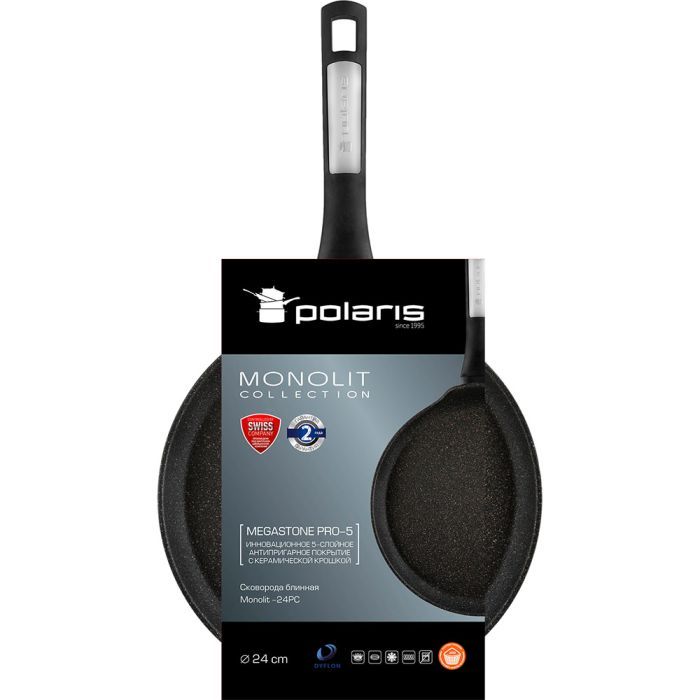 Сковорода Polaris для млинців Monolit 24 см (Monolit-24PC) зображення 8