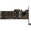 Плата расширения Frime 88SE9215 PCI-E-2хM.2 SATA3+2хSATA3 PCIe (ECF-PCIEtoSSD012.LP) изображение 2