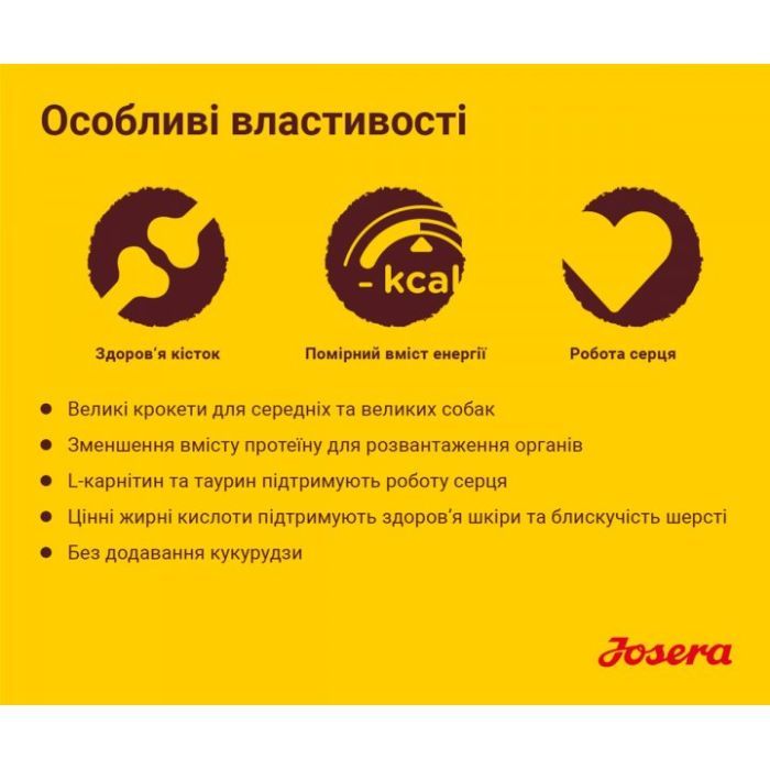 Сухой корм для собак Josera Optiness 900 г (4032254745228) изображение 3