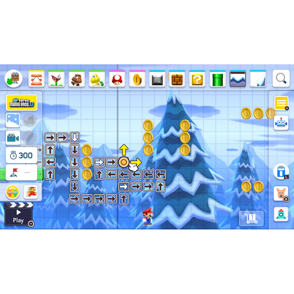 Игра Nintendo Switch Super Mario Maker 2 (45496424329) изображение 2