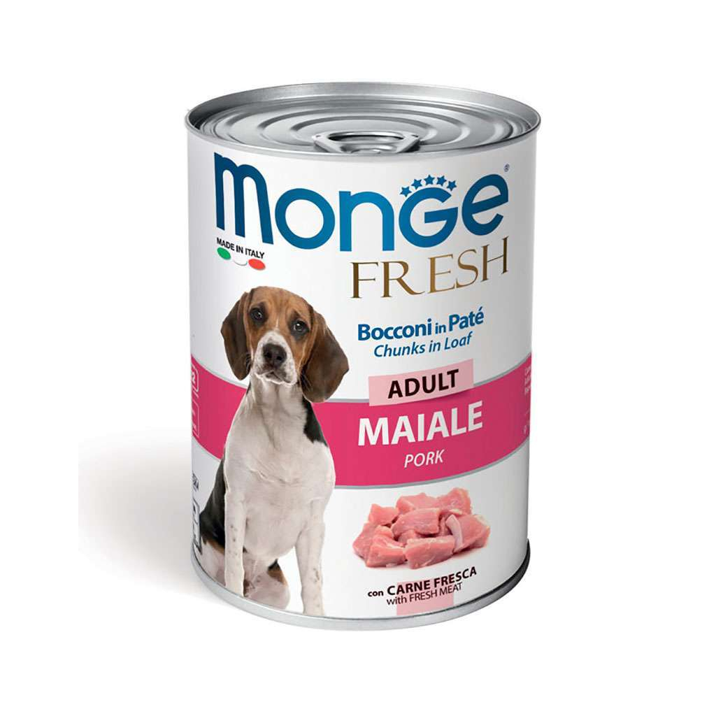 Консервы для собак Monge Dog Fresh свинина 400 г (8009470014465)