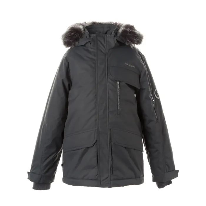 Куртка детская Huppa MARTEN 2 18110230 серый 140 (4741468990644)