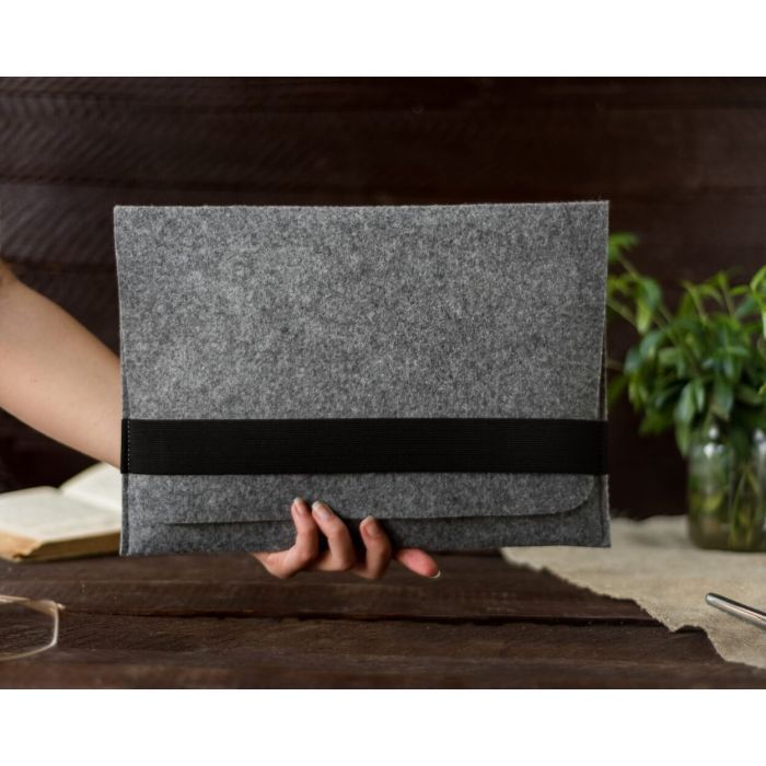 Чехол для ноутбука Gmakin 14 Macbook Pro, horizontal, Light Gray (GM15-14) изображение 10