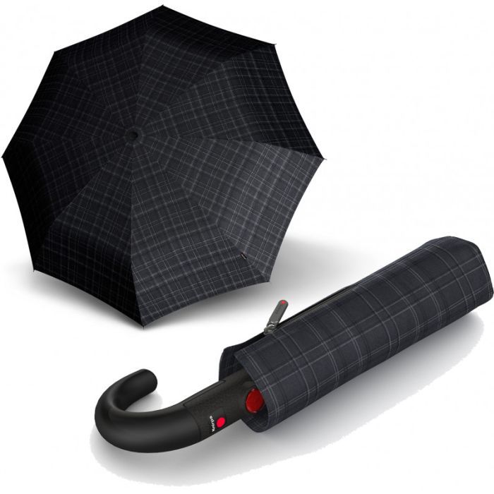 Зонт Knirps T.260 Crook Handle Men's Prints Check (Kn95 3260 7602)