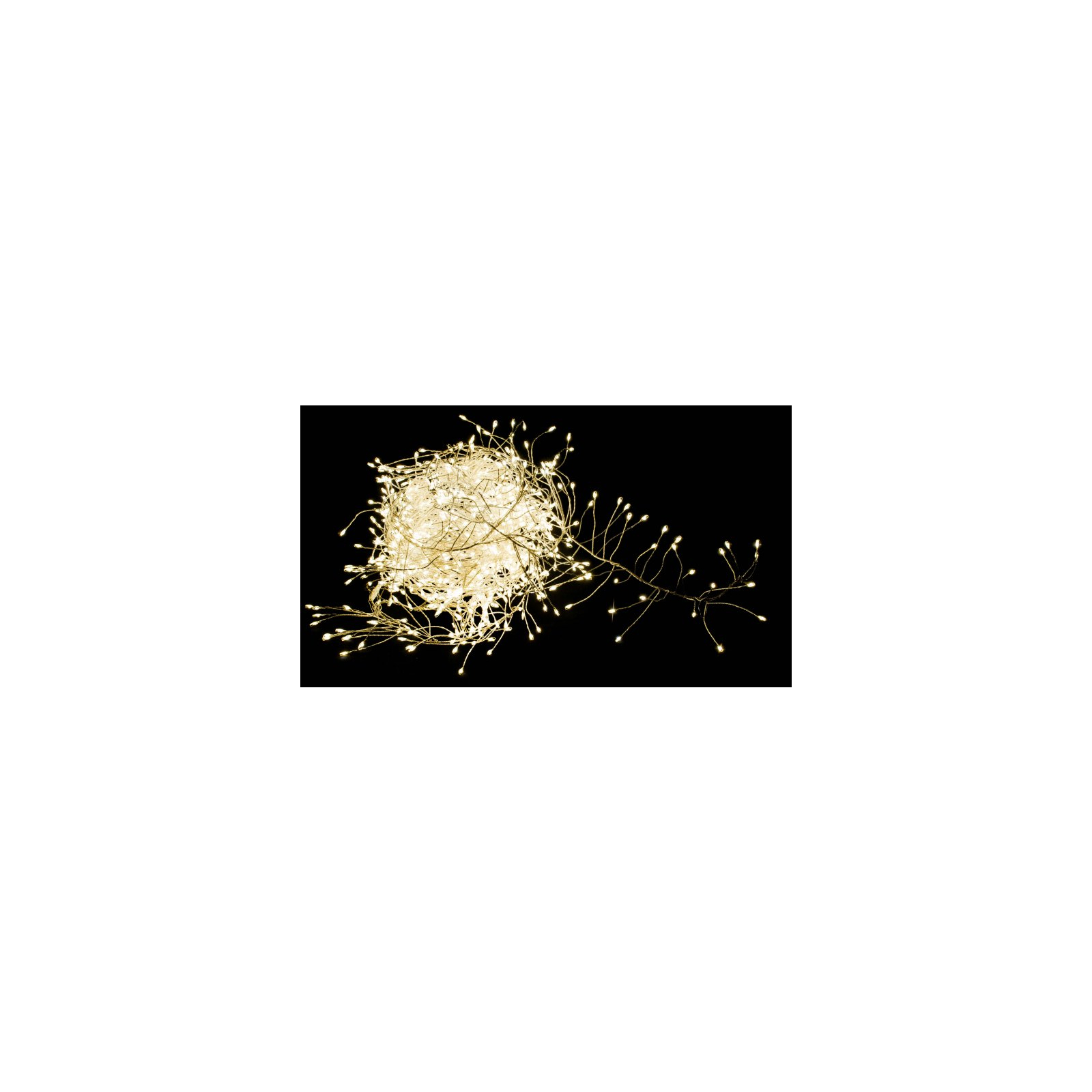 Гирлянда Luca Lighting кластер серебряная струна, 8 м, теплый белый (8718861852813) изображение 2