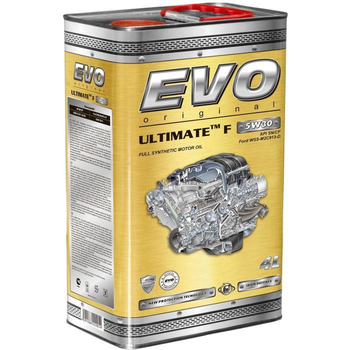 Моторное масло EVO ULTIMATE F 5W30 4л (U F 4L 5W-30)