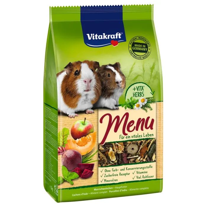 Корм для грызунов Vitakraft Menu для морских свинок 400 г (4008239106469/4008239255839)