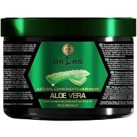 Маска для волос Dalas Cosmetics Aloe Vera с гиалуроновой кислотой, натуральным соком алоэ и маслом чайного дерева 500 мл (4260637723598)