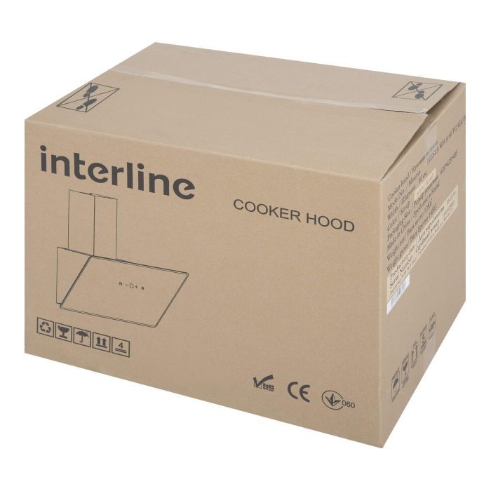 Витяжка кухонна Interline FIESTA WH A 60 TC/GL/A зображення 9
