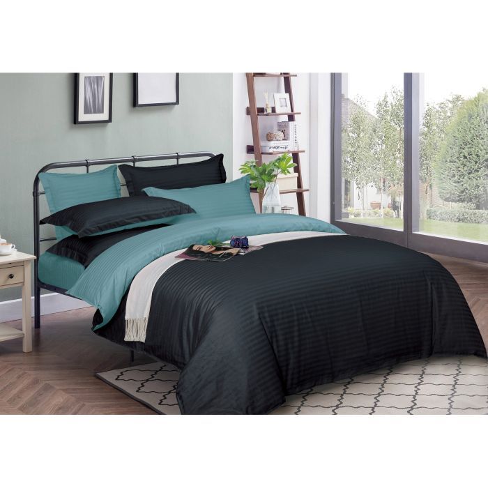 Пододеяльник MirSon Satin Stripe 30-0021 + 30-0015 Edaliz 143х210 см (2200005266816)