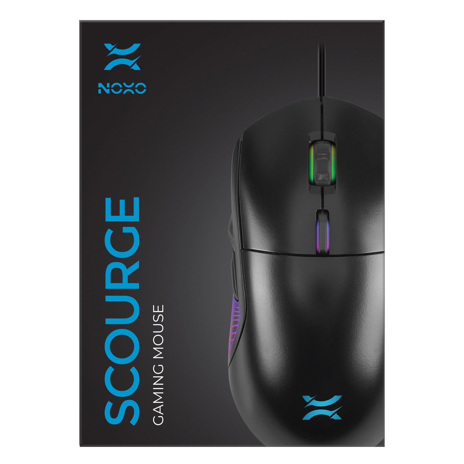 Мышка Noxo Scourge Gaming mouse USB Black (4770070881965) изображение 5