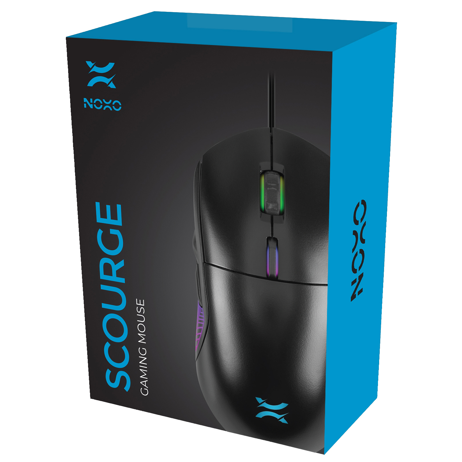 Мышка Noxo Scourge Gaming mouse USB Black (4770070881965) изображение 6