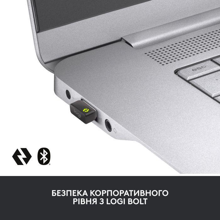 Мышка Logitech MX Master 3S for Business Performance Wireless/Bluetooth Graphite (910-006582) изображение 2