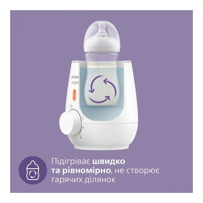 Подогреватель Philips AVENT Advanced с функцией разморозки молока (SCF355/09) изображение 6