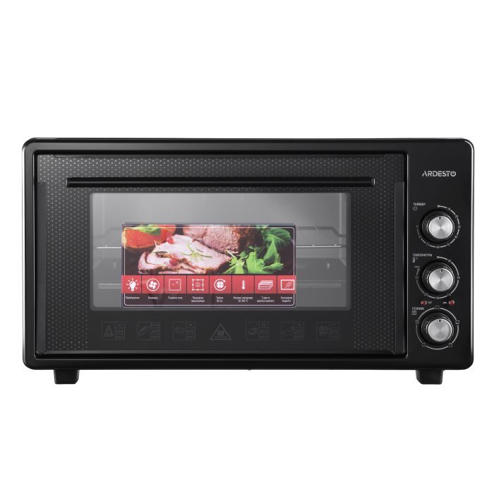 Електропіч Ardesto MEO-S45FGB зображення 3