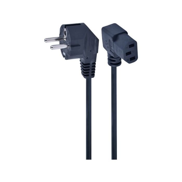 Кабель живлення С13 1.5m corner Cablexpert (PC-186A-VDE1B-1.5M)