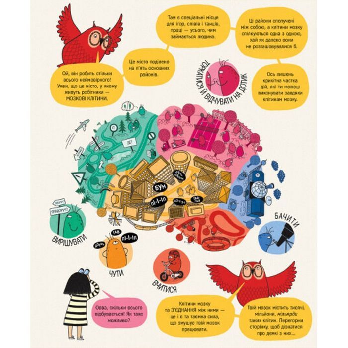 Книга Книжка про мозок і те, як він працює - Бетіна Іп #книголав (9786178012243) изображение 5