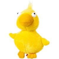 Игрушка для собак GiGwi Plush Утка с пищалкой 11 см (75020)