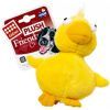 Іграшка для собак GiGwi Plush Качка з пищалкою 11 см (75020) зображення 2