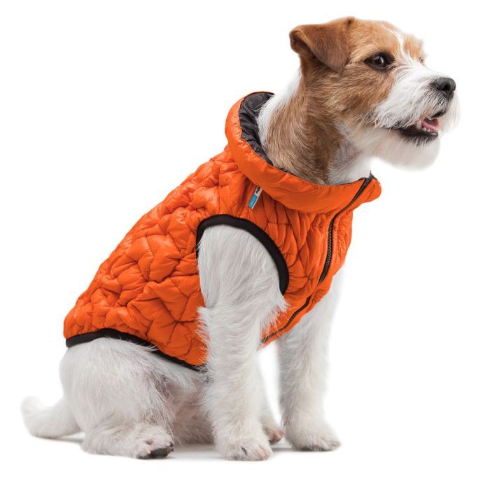 Курточка для животных Collar AiryVest UNI двусторонняя L 55 оранжево-черная (2572) изображение 3