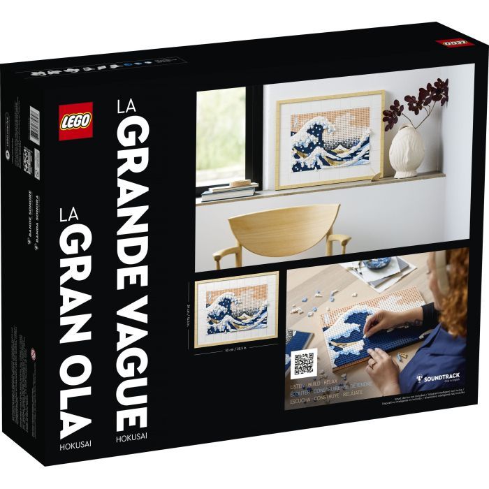 Конструктор LEGO ART Хокусай, «Большая волна» 1810 деталей (31208) изображение 4