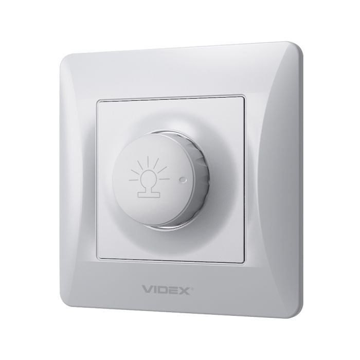 Світлорегулятор Videx BINERA 600Вт сереб (VF-BNDM600-SS) зображення 2