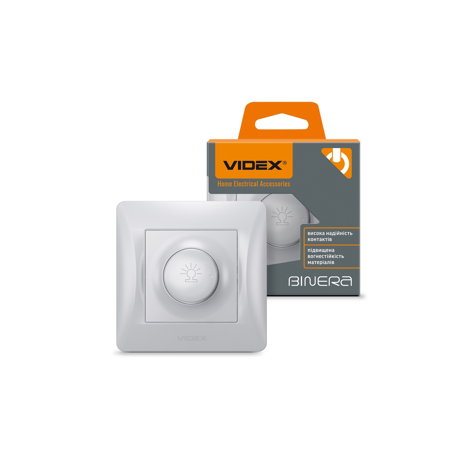 Светорегулятор Videx BINERA 600Вт сереб (VF-BNDM600-SS) изображение 4