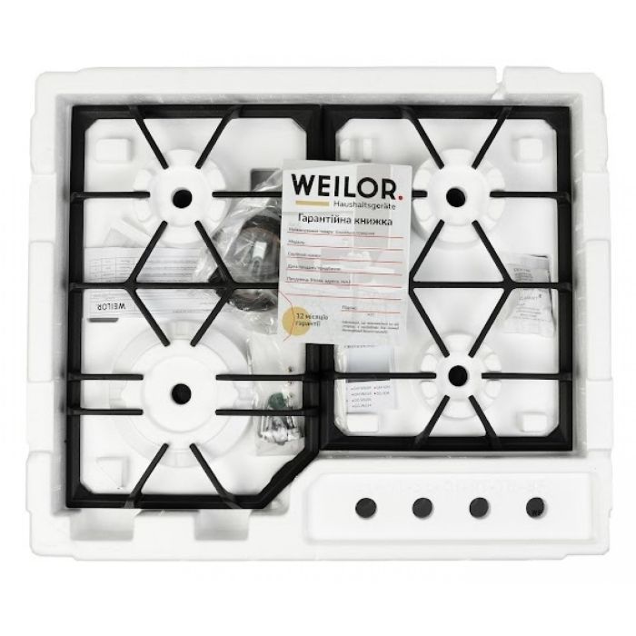 Варочна поверхня Weilor GM 604 SS зображення 9