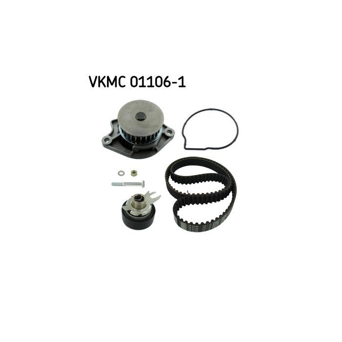 Комплект ремня ГРМ с помпой SKF VKMC 01106-1