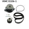Комплект ремня ГРМ с помпой SKF VKMC 01106-1