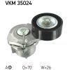 Натягувач ременя з роликом SKF VKM 35024