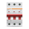 Автоматический выключатель Videx RS4 RESIST 3п 63А С 4,5кА (VF-RS4-AV3C63) изображение 2